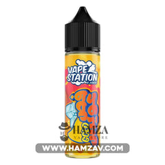 Vape Station Fas Oweis Gold - فيب ستيشن فص عويس جولد برودة عالية Dl (60Ml) / 3Mg Egyptian Liquid