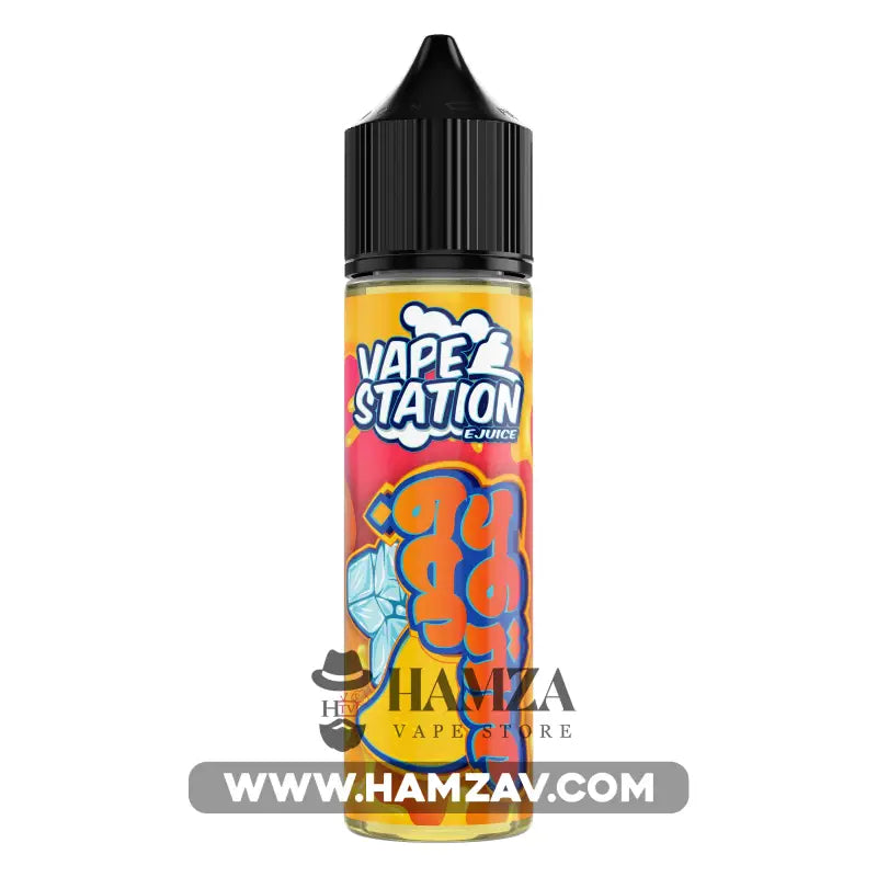 Vape Station Fas Oweis Ice - فيب ستيشن فص عويس ايس برودة متوسطة Dl (60Ml) / 3Mg Egyptian Liquid