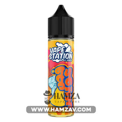 Vape Station Fas Oweis Ice - فيب ستيشن فص عويس ايس برودة متوسطة Dl (60Ml) / 3Mg Egyptian Liquid