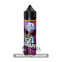 Vape Station Ice Grape - فيب ستيشن عنب ساقع Mtl (60Ml) / 6Mg Egyptian Liquid