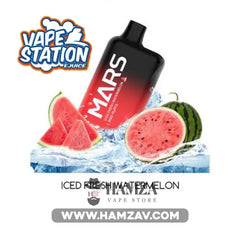 Vape Station Mars Disposable 5000 Puffs Iced Fresh Watermelon -