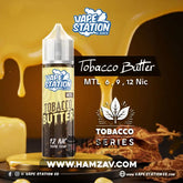 Vape Station Tobacco Butter - فيب ستيشن توباكو زبدة Egyptian Liquid