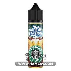 Vape Station Tobacco Cup - فيب ستيشن توباكو قهوة Dl (60Ml) / 3Mg Egyptian Liquid