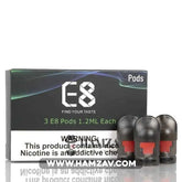 Vapeants E8 Pod Cartridge - 8 Cartridges