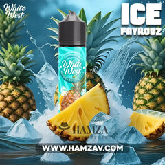 White West E Liquid Fayrouz Pineapple Ice - وايت ويست فيروز شعير اناناس ساقع Egyptian