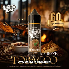 White West E Liquid Tobacco Coffee - وايت ويست توباكو قهوة Egyptian