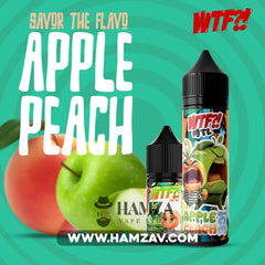 Wtf E Juice Apple Peach - وت ذا فك تفاح خوخ Egyptian Liquid