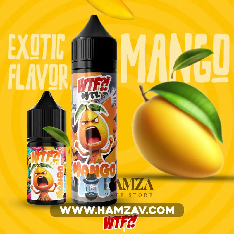 Wtf E Juice Mango Ice - وت ذا فك مانجو ساقع Egyptian Liquid