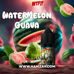 Wtf E Juice Watermelon Guava - وت ذا فك بطيخ جوافة Egyptian Liquid