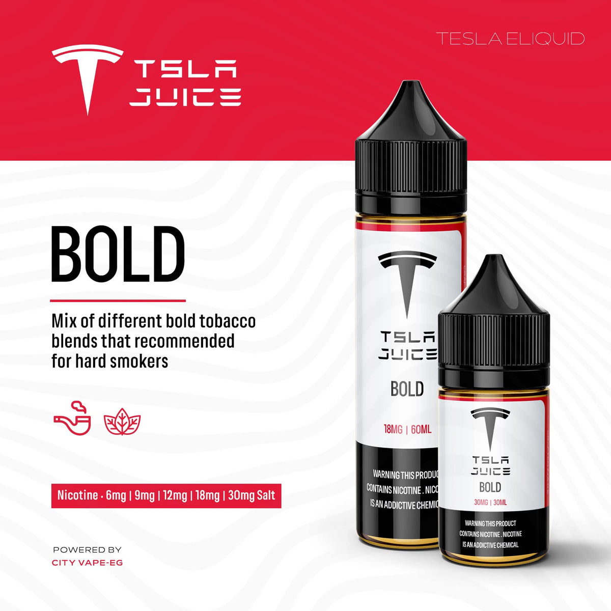 Tsla Juice Bold - تسلا توباكو خشن