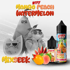 WTF E Juice Mango Peach Watermelon -  وت ذا فك مانجو خوخ بطيخ