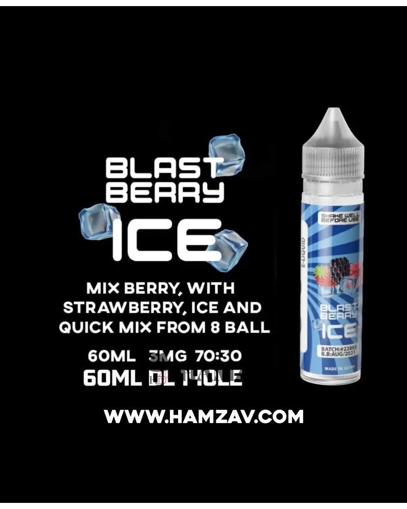 8 Ball Blast Berry Ice - Egyptian Liquid