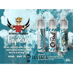 8 Ball Fayrouz Extra Ice - Egyptian Liquid