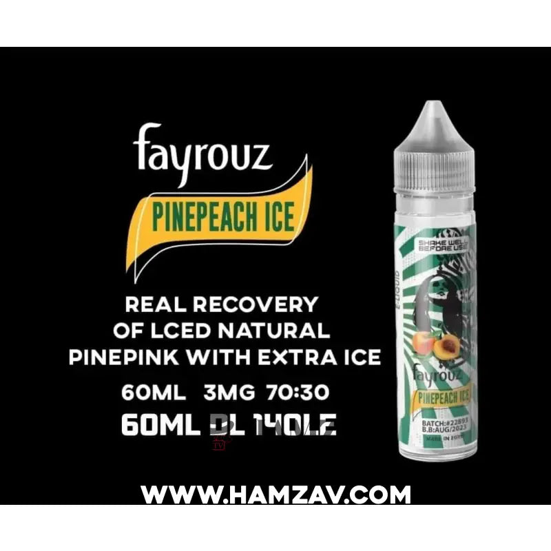 8 Ball Fayrouz Pine Peach Ice - Egyptian Liquid