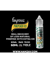 8 Ball Fayrouz Pine Peach Ice - Egyptian Liquid