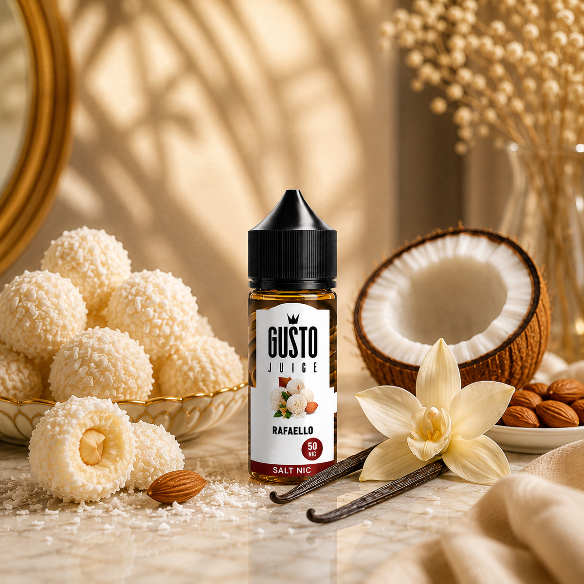 Gusto SaltNic Eliquid Rafaello - جوستو ليكويد سولت نيكوتين رافايللو