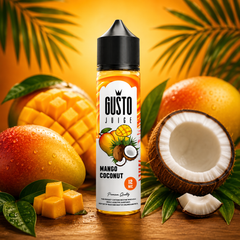 Gusto Eliquid Mango Coconut - جوستو ليكويد مانجو جوزهند