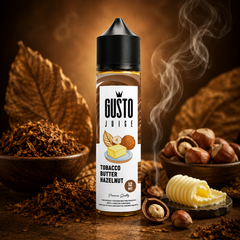 Gusto Eliquid Tobacco Butter Hazelnut - جوستو ليكويد توباكو زبدة بندق