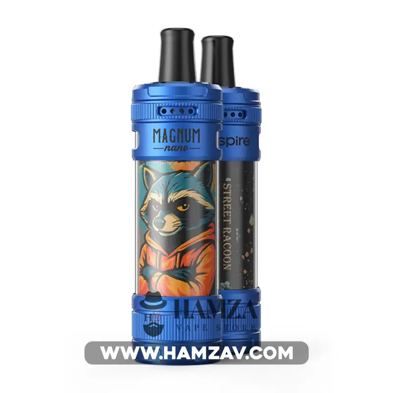 Aspire Magnum Nano POD - أسباير ماجنم نانو بود - Blue & Street Racoon - DL Pods