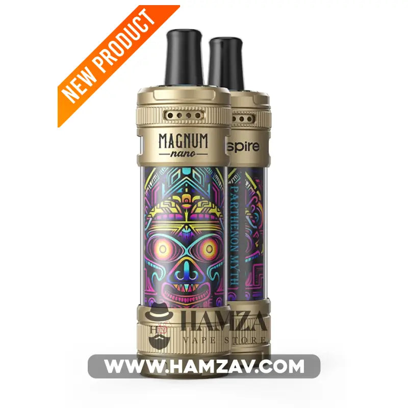 Aspire Magnum Nano POD - أسباير ماجنم نانو بود - Gold & Parthenon Myth - DL Pods