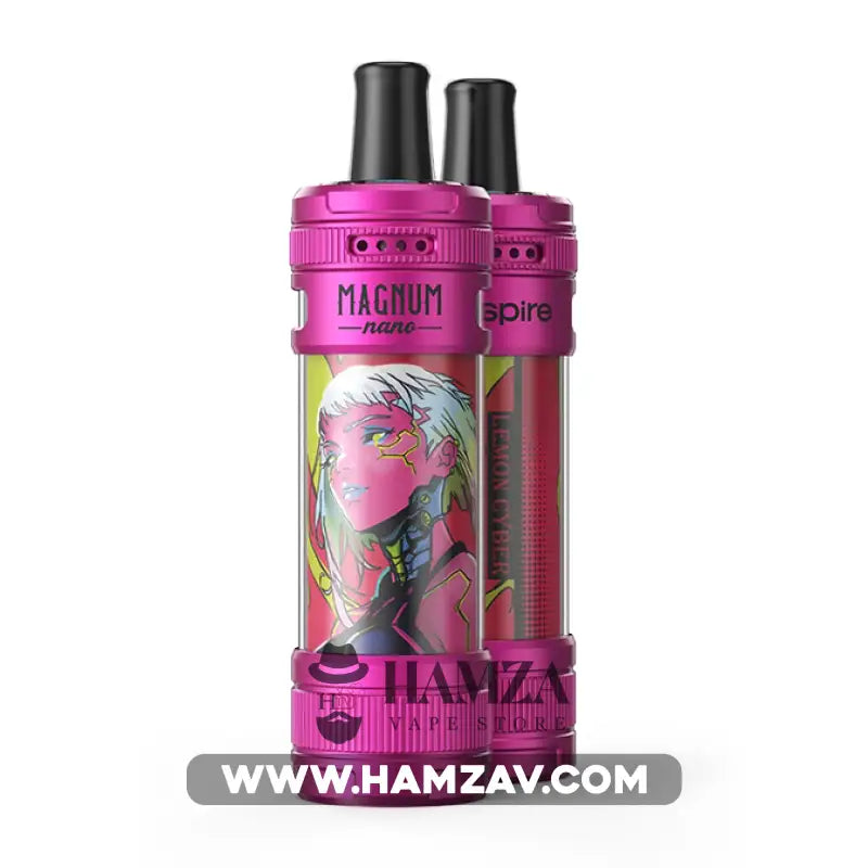 Aspire Magnum Nano POD - أسباير ماجنم نانو بود - Pink & Lemon Cyber - DL Pods