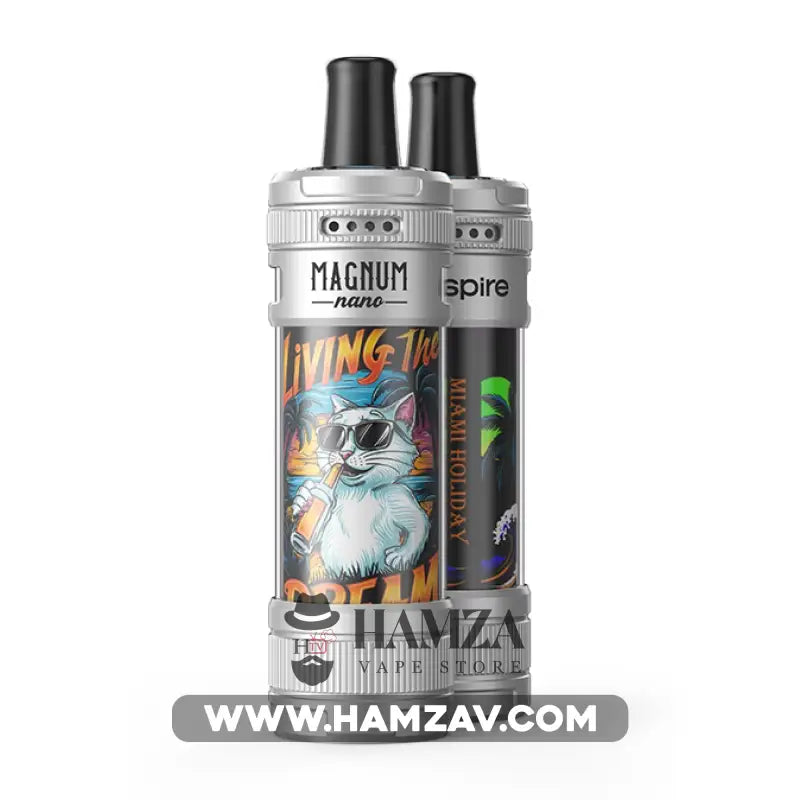 Aspire Magnum Nano POD - أسباير ماجنم نانو بود - Silver & Miami Holiday - DL Pods