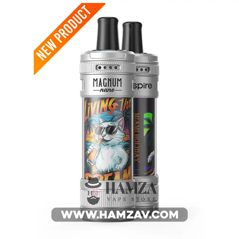 Aspire Magnum Nano POD - أسباير ماجنم نانو بود - Silver & Miami Holiday - DL Pods