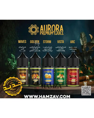 Aurora Saltnic Golden Ray - ارورا سولت جولدن راي توباكو مكسرات Egyptian Liquid