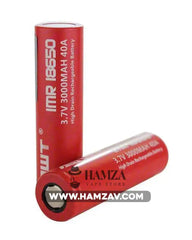 Awt 18650 Red 3000Mah Battery - Accessories