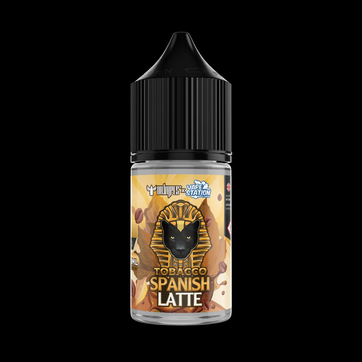 Vape Station Dr Vapes SaltNic Tobacco Spanish Latte - فيب ستيشن دكتور فيبز سالت نيكوتين توباكو سبانيش لاتيه