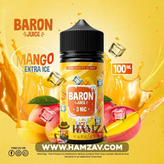 Baron Juice Ice Mango - بارون مانجو ساقع Egyptian Liquid