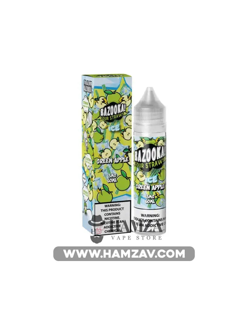 Bazooka Green Apple Ice - Premium Liquid