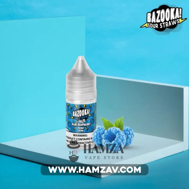 Bazooka  tagged "Premium Liquid"  HTV - Hamza The Vaper
