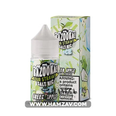Bazooka Saltnic Green Apple Ice - Premium Liquid