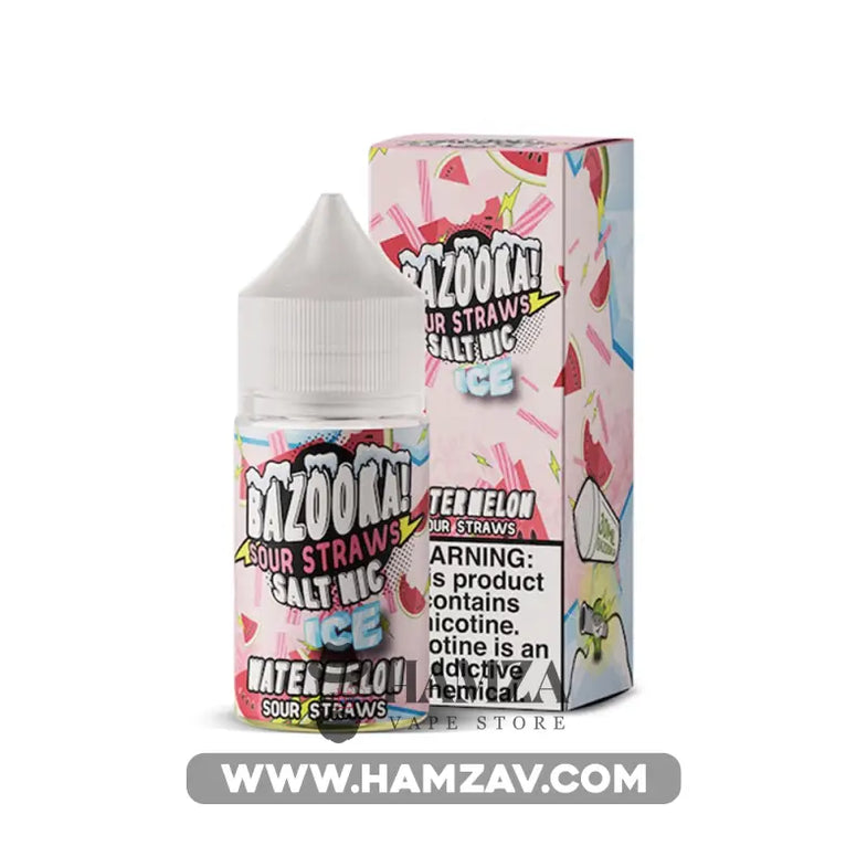 Bazooka  tagged "Premium Liquid"  HTV - Hamza The Vaper