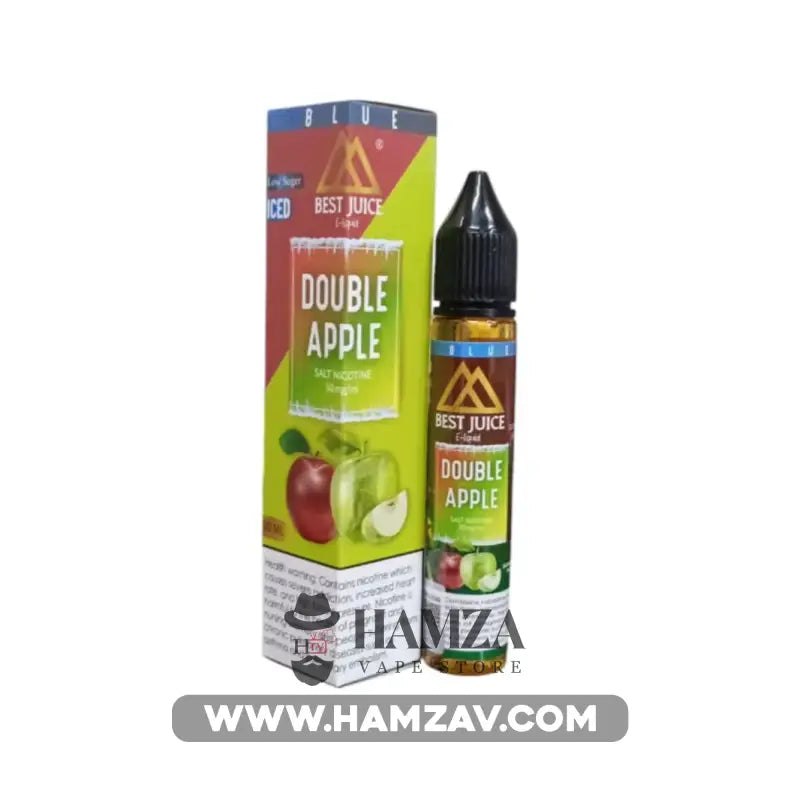 Best Juice Saltnic Iced Double Apple - بيست جوس سولت نيكوتين تفاحتين ساقع Premium Liquid