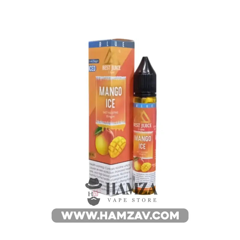 Best Juice Saltnic Iced Mango - بيست جوس سولت نيكوتين مانجو ساقع Premium Liquid