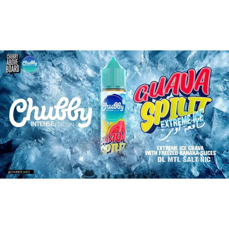 Chubby Guava Split Ice - تشابي موز جوافة ساقع Egyptian Liquid