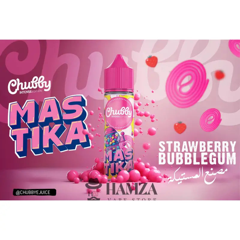 Chubby Mastika Strawberry Bubblegum - Egyptian Liquid