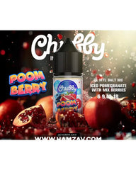 Chubby Poom Berry Ice - تشابي ميكس توت رمان ساقع Mtl (30Ml) / 6Mg Egyptian Liquid