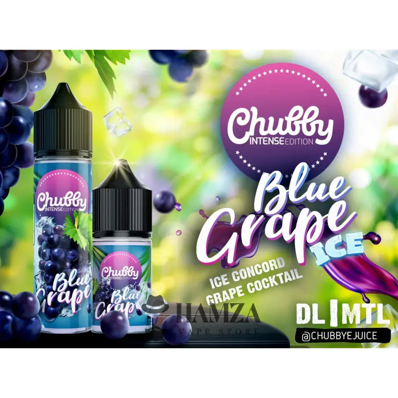 Chubby Saltnic Blue Grape - تشابي سولت عنب ساقع Egyptian Liquid
