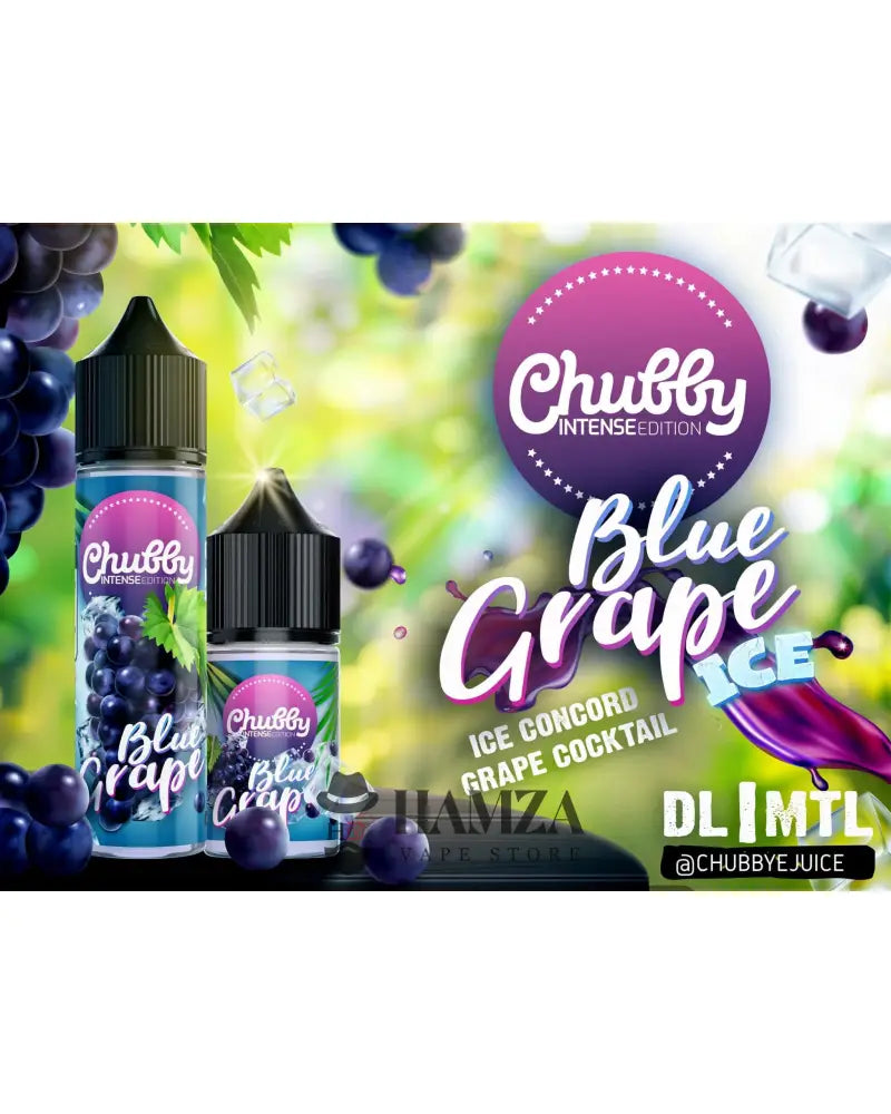 Chubby Saltnic Blue Grape - تشابي سولت عنب ساقع Egyptian Liquid