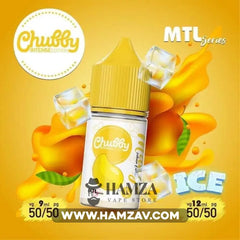 Chubby Saltnic Mango Ice - تشابي سولت مانجو ساقع Egyptian Liquid
