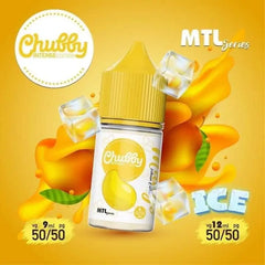 Chubby Saltnic Mango Ice - تشابي سولت مانجو ساقع Egyptian Liquid