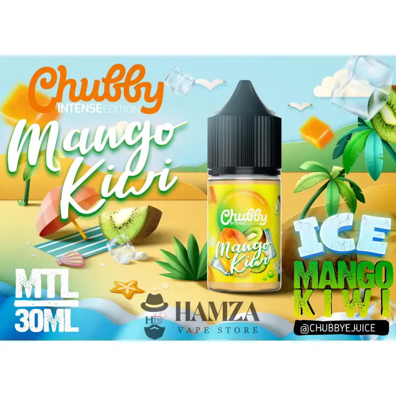 Chubby Saltnic Mango Kiwi - تشابي سولت مانجو كيوي Egyptian Liquid