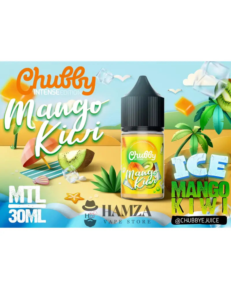 Chubby Saltnic Mango Kiwi - تشابي سولت مانجو كيوي Egyptian Liquid