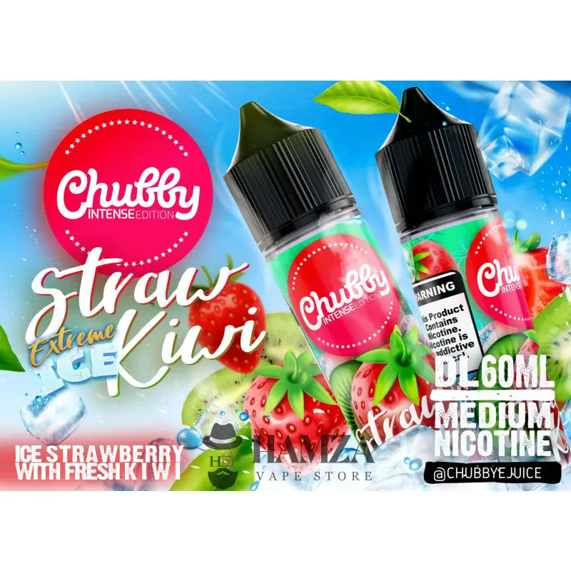 Chubby Strawberry Kiwi Ice - Egyptian Liquid