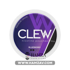 Clew Nicotine Pouches Blueberry - كلو اكياس النيكوتين الرطبة بطعم البلوبيري 10mg (20 Pouches) Disposable