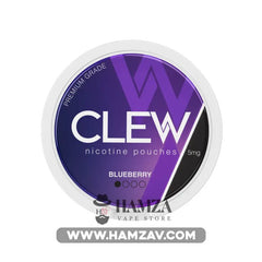 Clew Nicotine Pouches Blueberry - كلو اكياس النيكوتين الرطبة بطعم البلوبيري 5mg (20 Pouches) Disposable