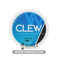 Clew Nicotine Pouches Cool Mint - كلو اكياس النيكوتين الرطبة بطعم النعناع البارد 10mg (20 Pouches) Disposable